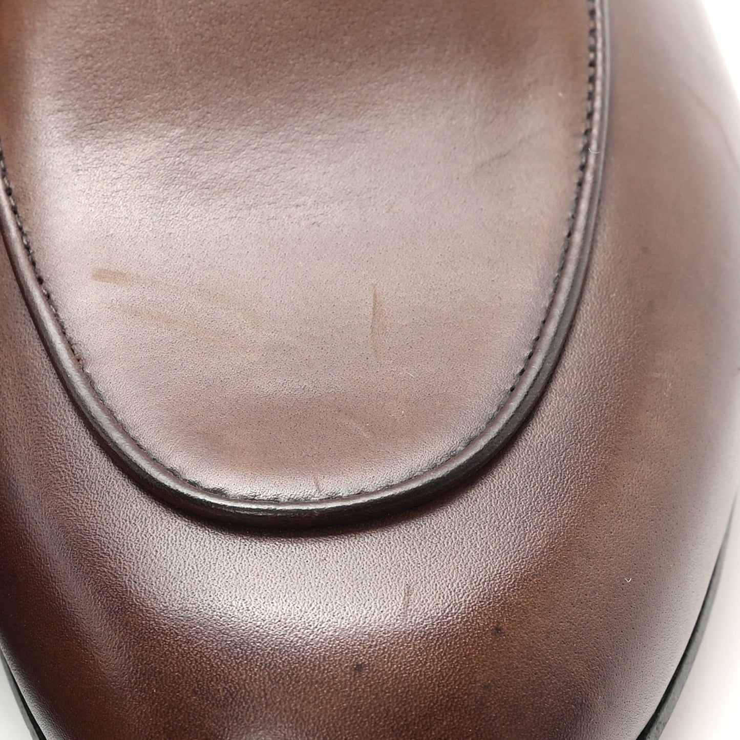Calfskin Womens Princetown Slippers 36.5 Fondente Brown