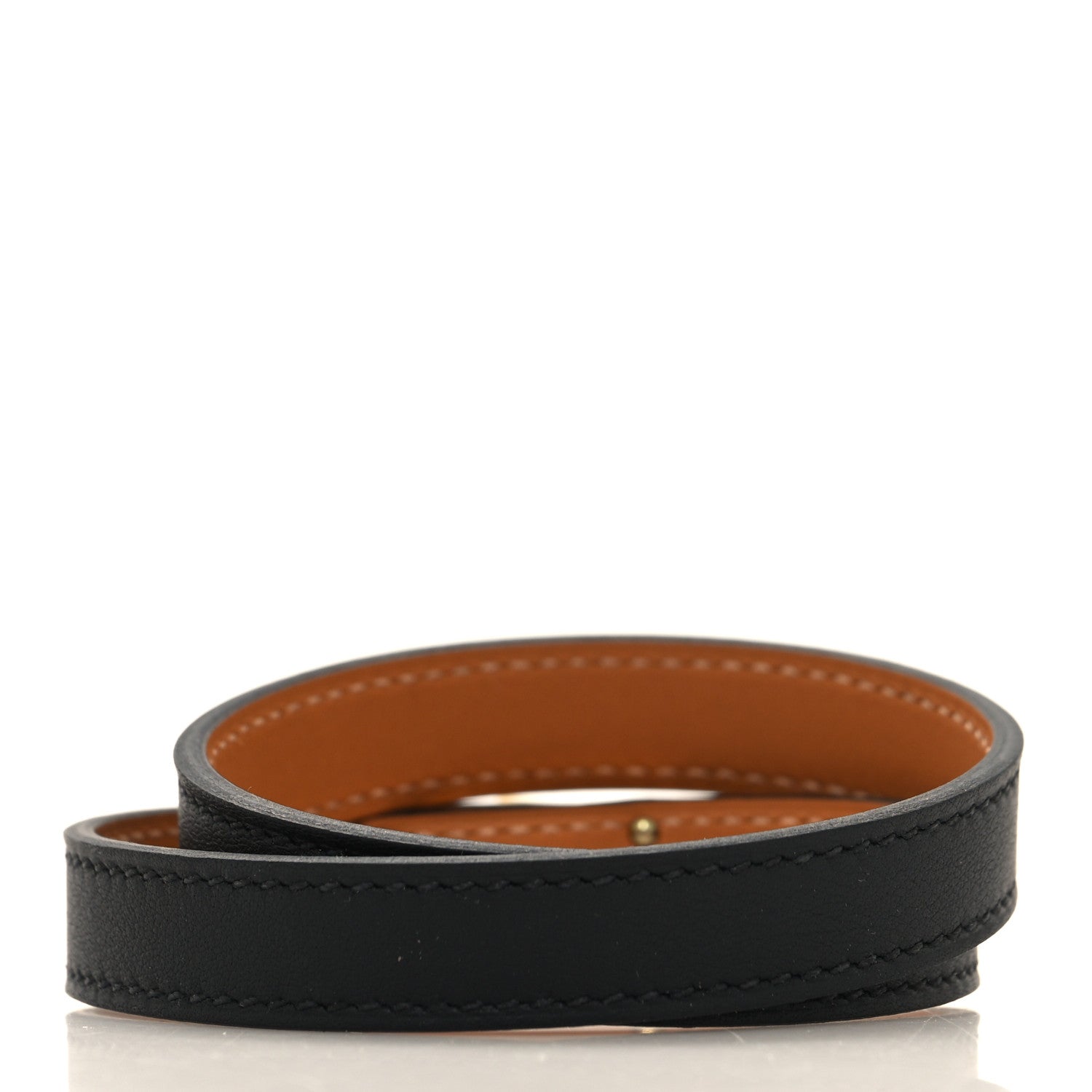 Hermes Kelly Double Tour Bracelet Black 3 of 6