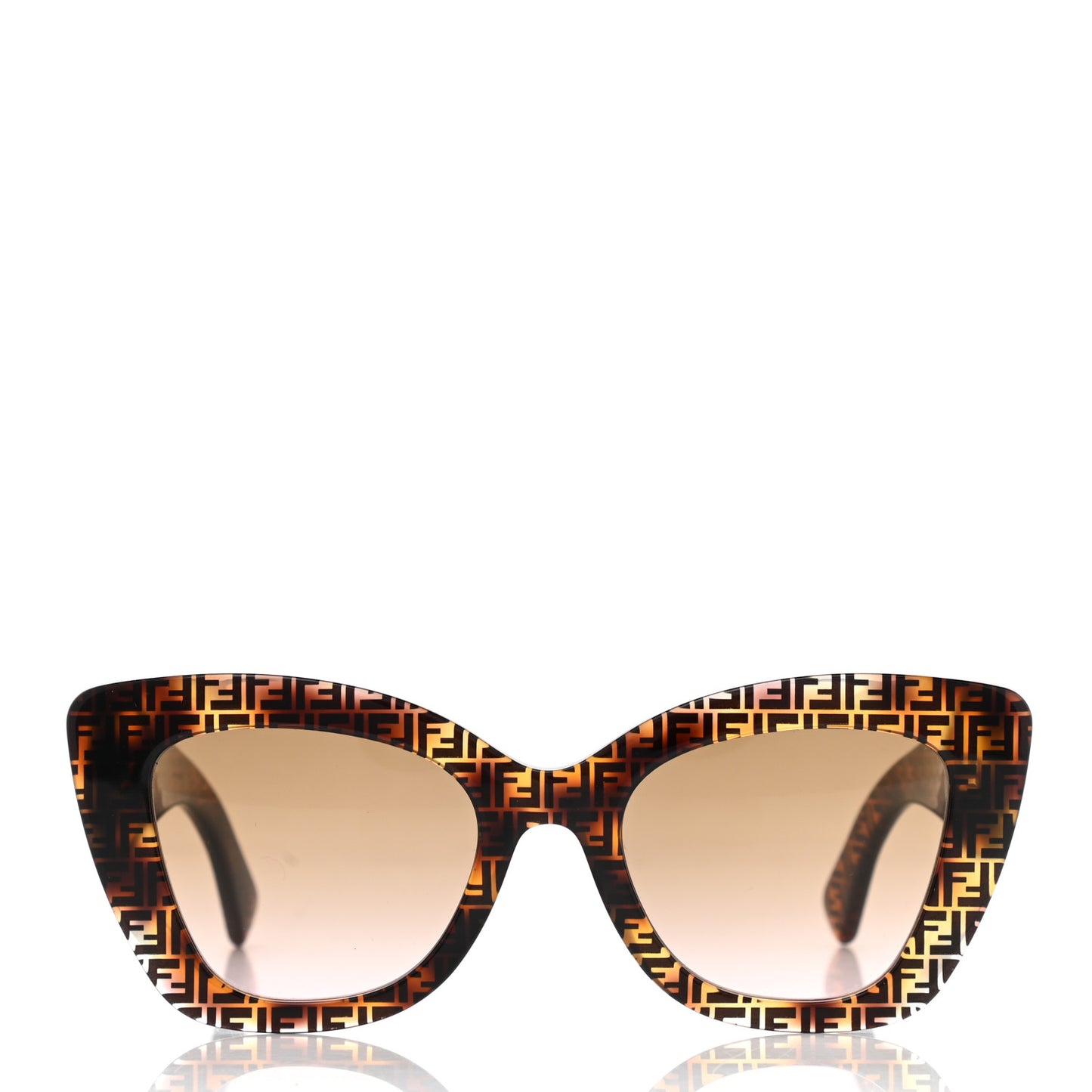 Acetate F is Fendi FF 51mm Cat Eye Sunglasses 0327/S Tortoise Camouflage
