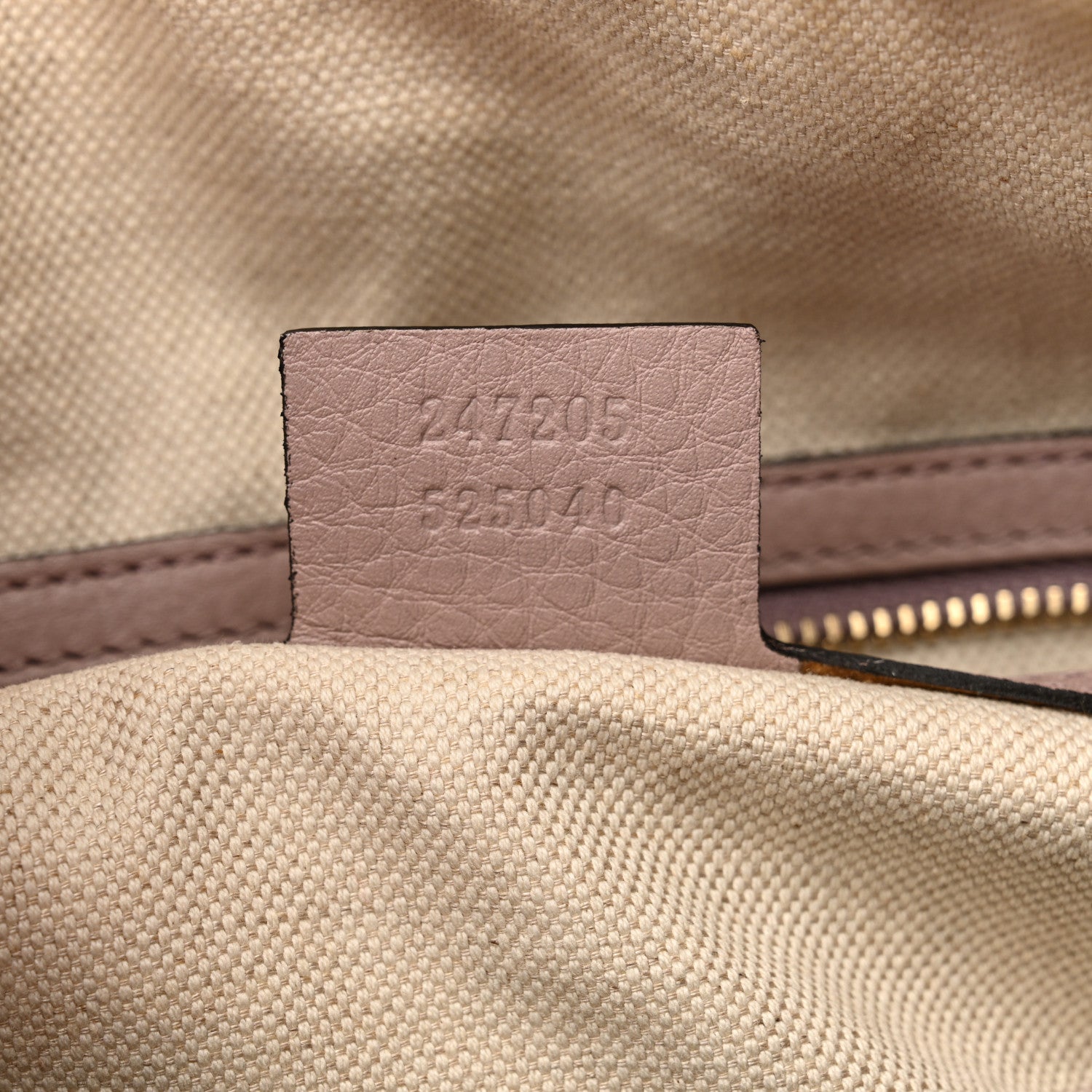 Gucci Monogram Selleria Calfskin Vintage Web Medium Boston New Sand Lilas 7 of 20