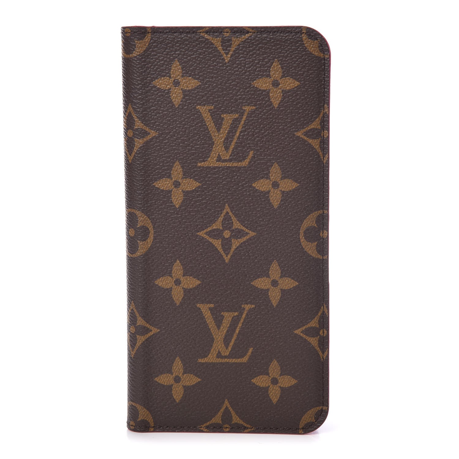Louis Vuitton Monogram iPhone XS Max Folio Case Rose Pop 1 of 9