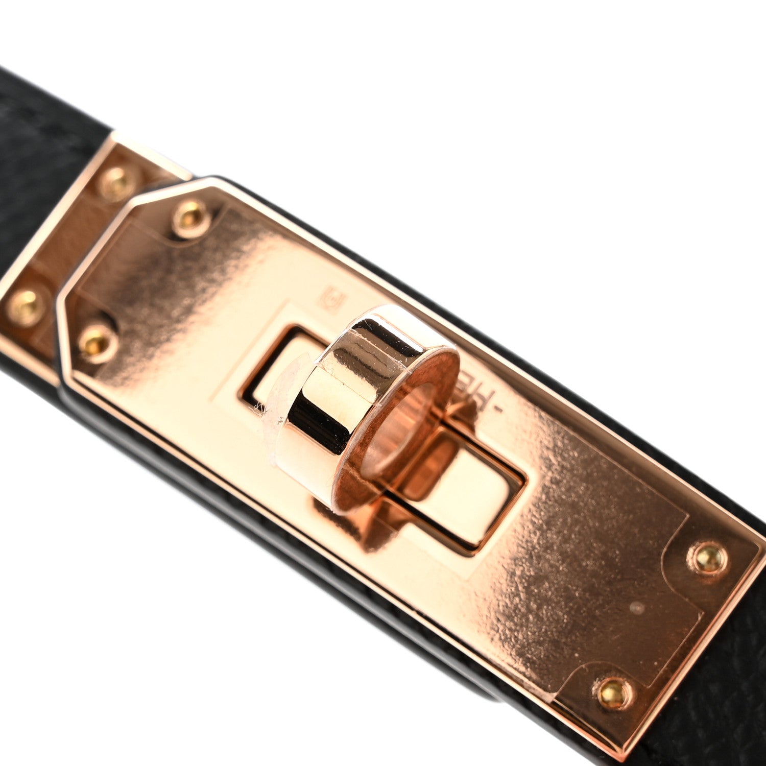 Hermes Epsom Kelly Belt Black 5 of 6