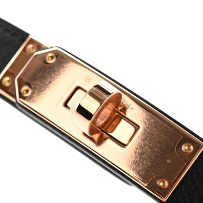 Hermes Epsom Kelly Belt Black 5 of 6