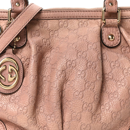 Gucci Guccissima Medium Sukey Top Handle Bag Dusty Rose 8 of 10