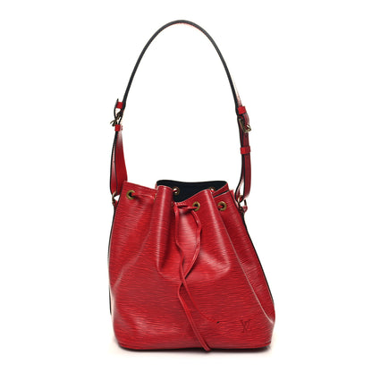 Louis Vuitton Epi Petit Noe Castillan Red 1 of 12