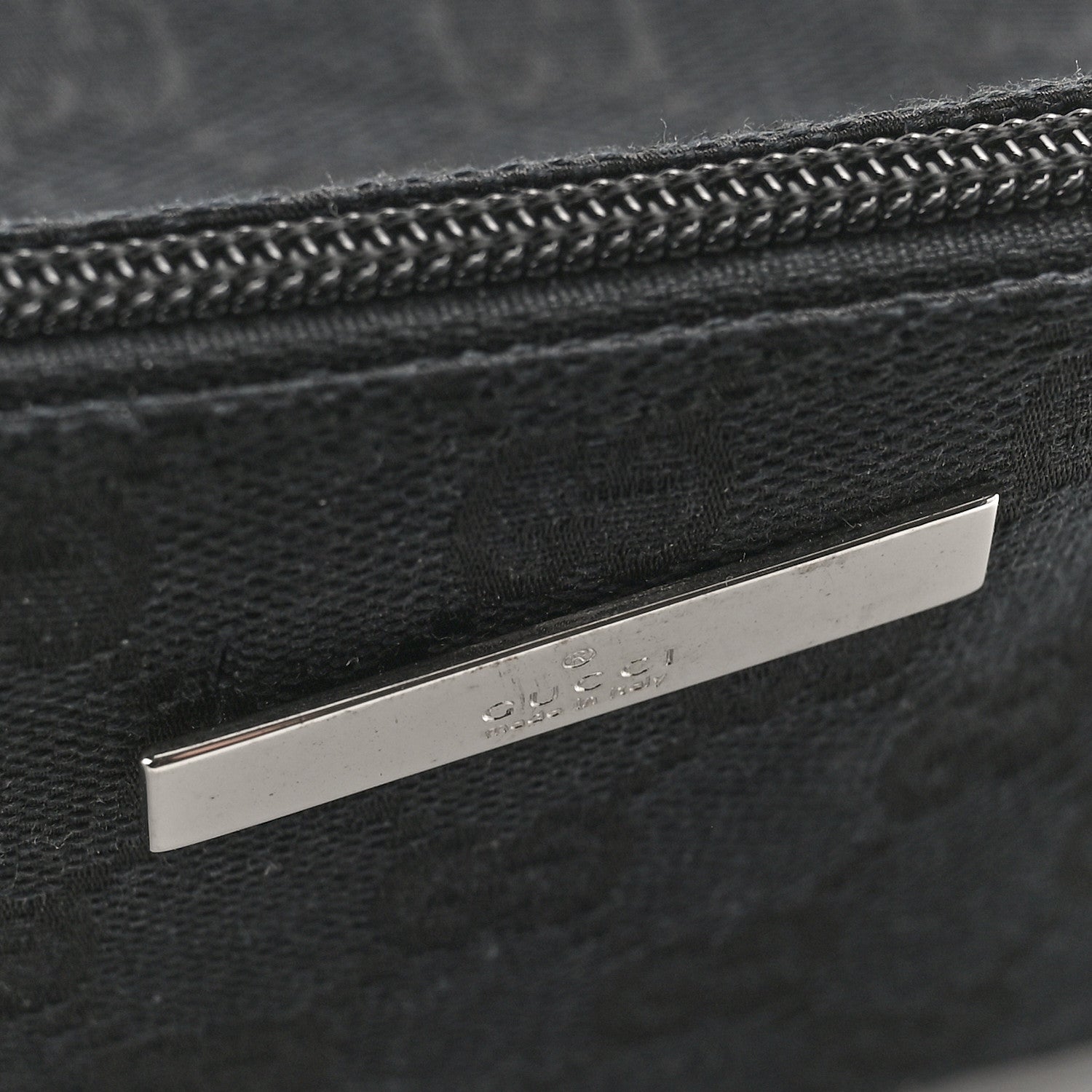 Gucci Monogram Boat Pochette Black 10 of 11