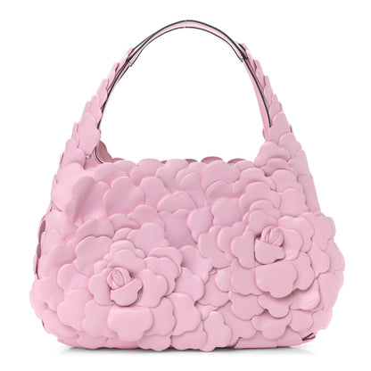 Valentino Garavani Nappa Atelier 03 Rose Edition Small Hobo Pink Borealis 1 of 10