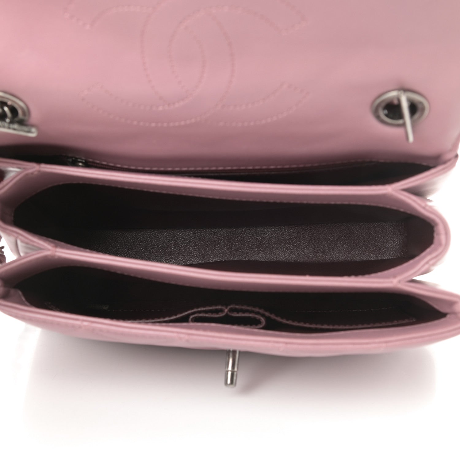 Chanel Lambskin Quilted Small Trendy CC Flap Dual Handle Bag Pink 5 of 10