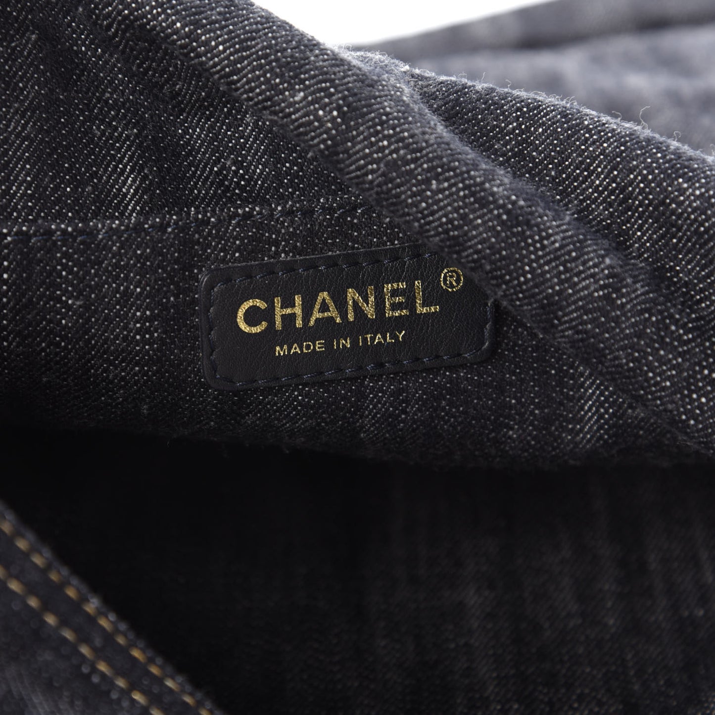 Denim CC Messenger Bag Blue