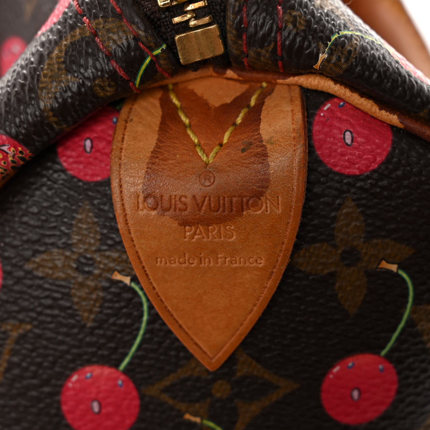 Louis Vuitton Monogram Cerises Speedy 25 6 of 17