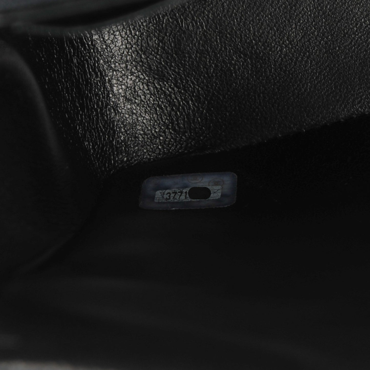Lambskin Quilted Medium Single Flap Black