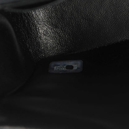 Chanel Lambskin Quilted Medium Single Flap Black 9 of 9