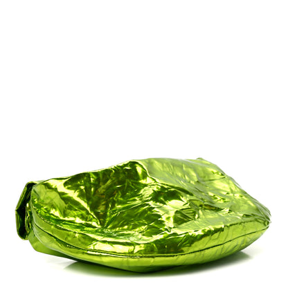 Bottega Veneta Metallic Crushed Calfskin Mini Jodie Chlorophyll 4 of 12