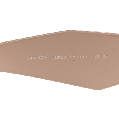 Prada Acetate Symbole Sunglasses SPR 17W Plum Beige 5 of 7