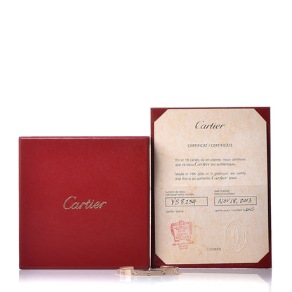 Cartier 18K Pink Gold LOVE Cuff Bracelet 17 5 of 5