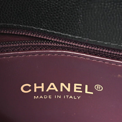 Chanel Caviar Quilted Mini Coco Handle Flap Black 6 of 12
