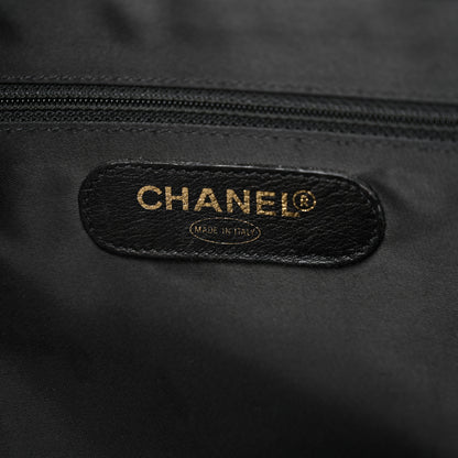 Chanel Caviar XL Weekender Bag Black 6 of 17