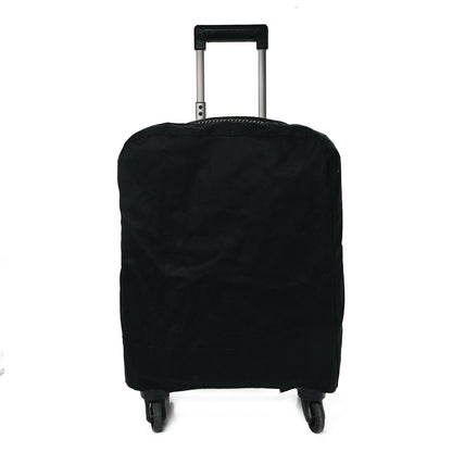 Chanel Vinyl Calfskin Quilted Coco Case Trolley Rolling Luggage Black 12 of 12