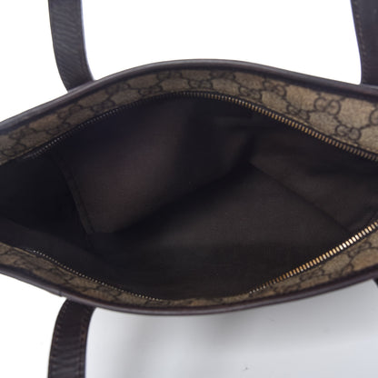 Gucci GG Supreme Monogram Small Joy Tote Dark Brown 5 of 20