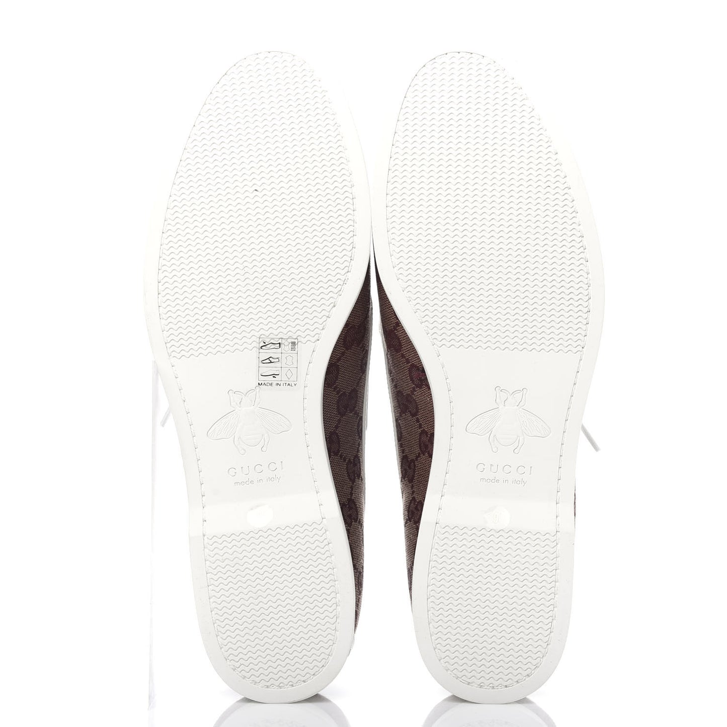Monogram Mens Boat Shoes 9 Sahara Rubino White