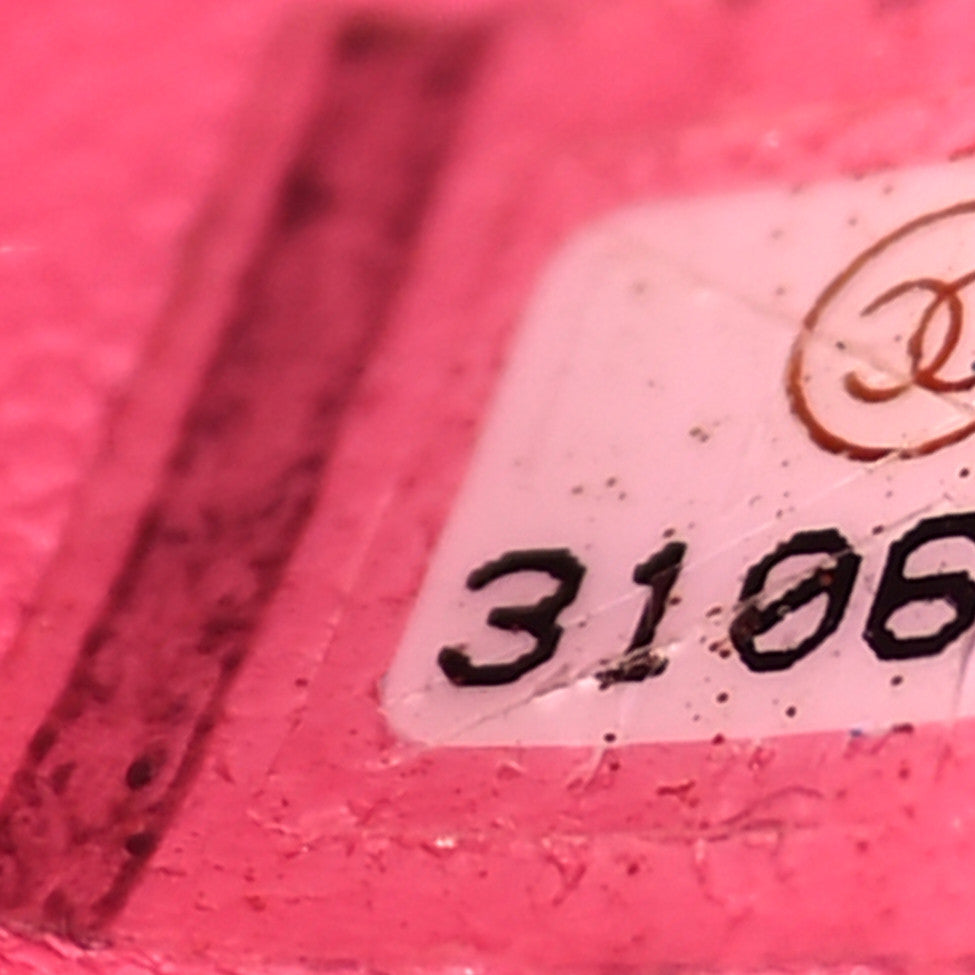 Goatskin Quilted Extra Mini Rainbow Coco Handle Flap Navy Blue