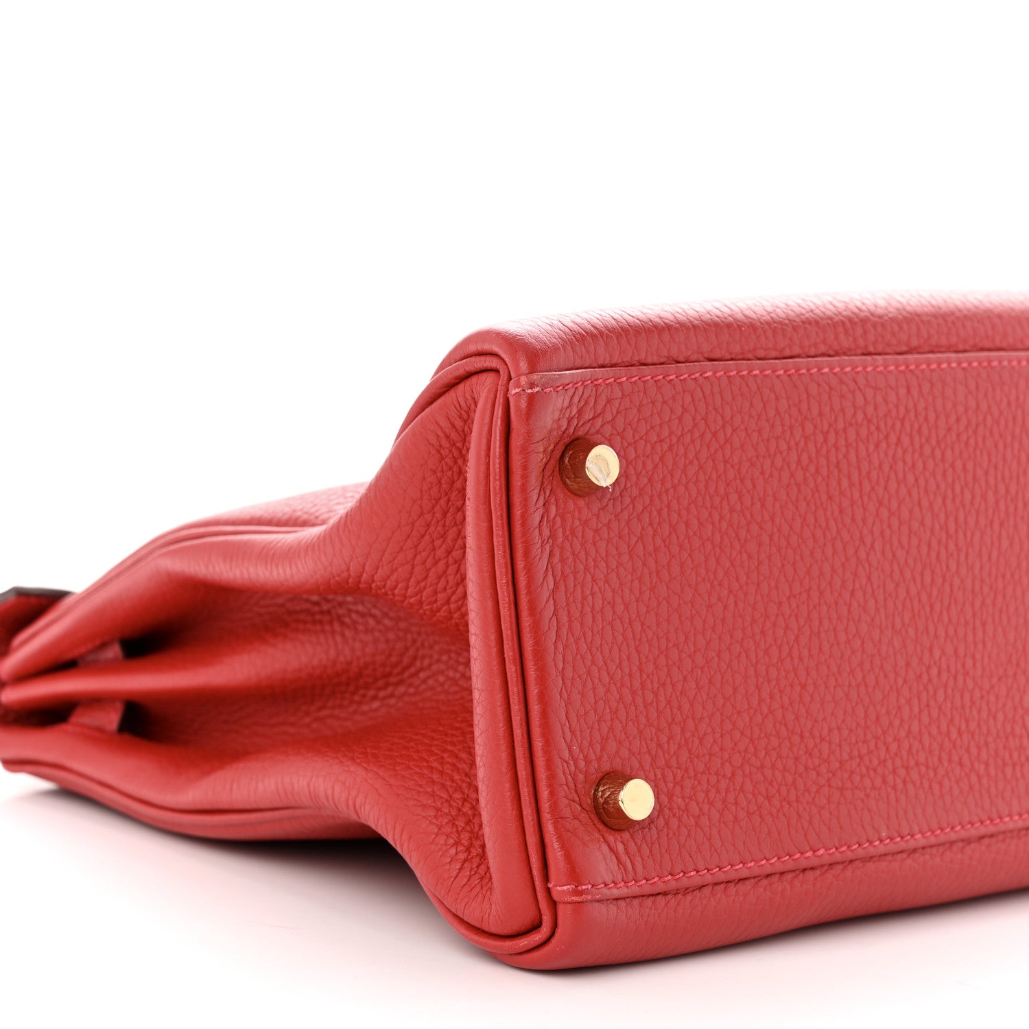 Hermes Taurillon Clemence Kelly Retourne 32 Rouge Casaque 9 of 12