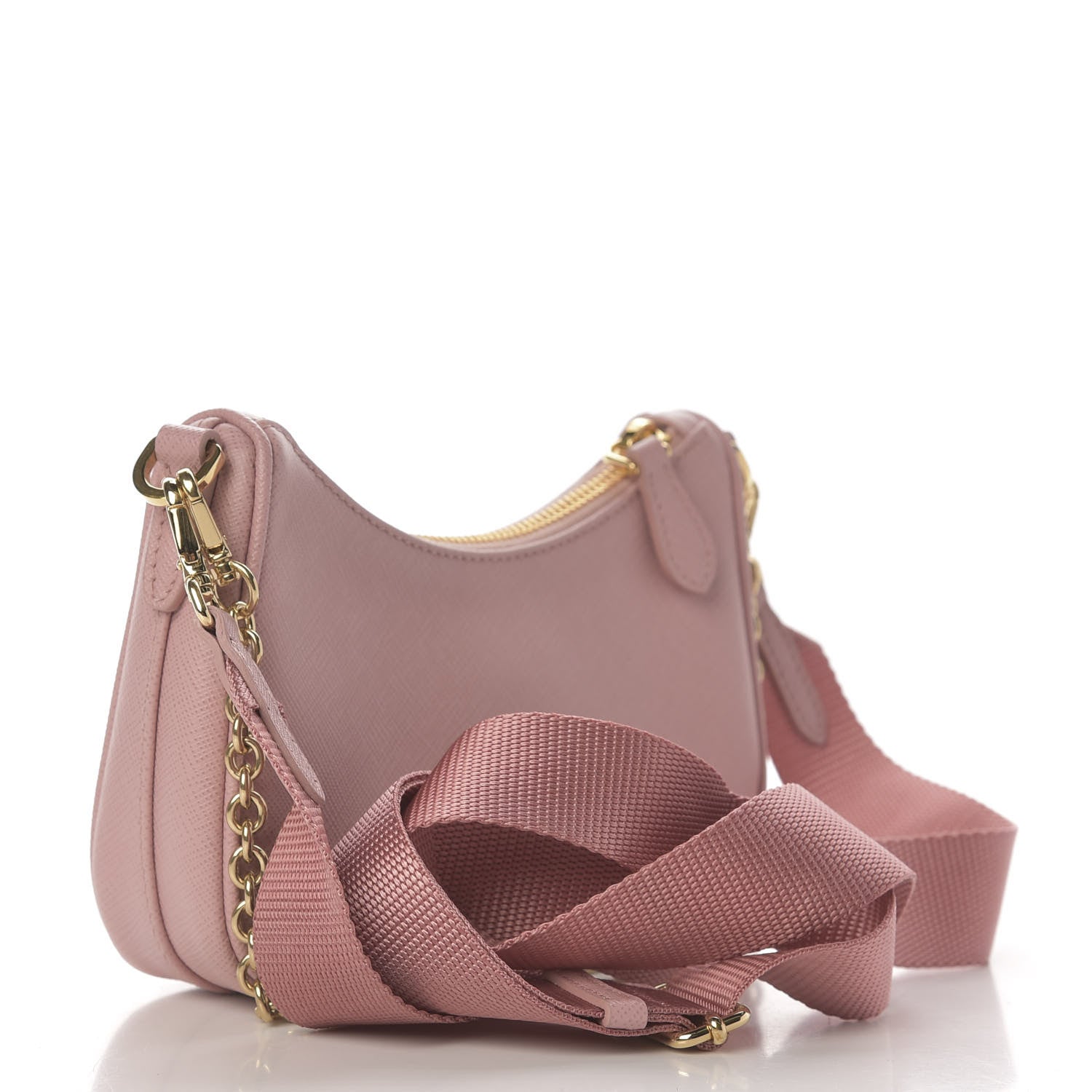 Prada Saffiano Mini Shoulder Bag Pesco 3 of 10