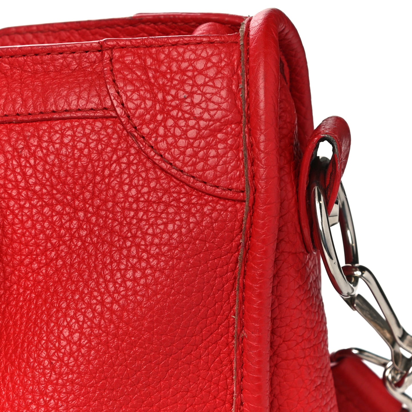 Vibrato Calfskin Classic Silver Hardware S City Rouge Cerise
