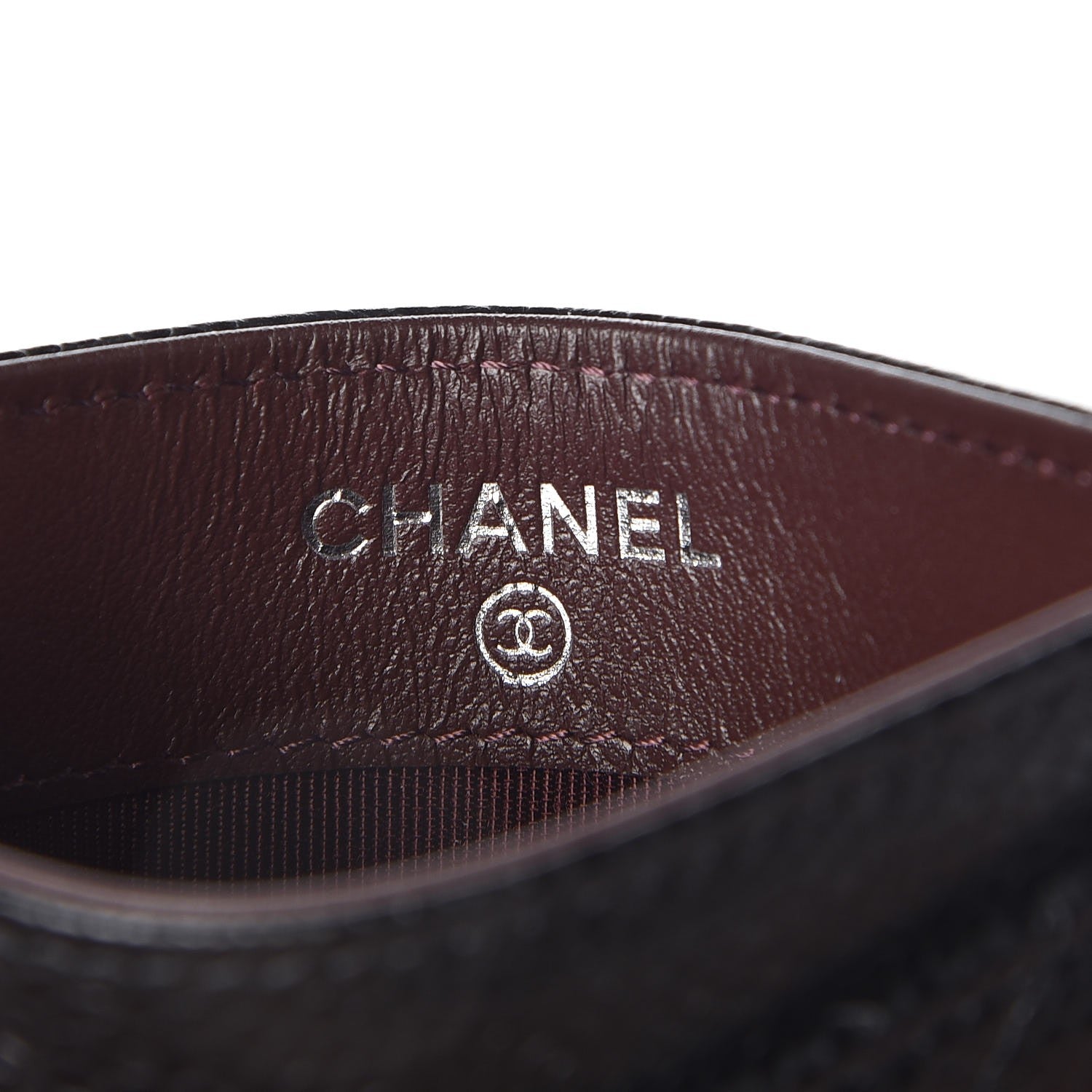 Chanel Caviar Quilted Card Holder Black 6 of 9