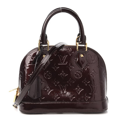 Louis Vuitton Vernis Alma BB Amarante 1 of 11
