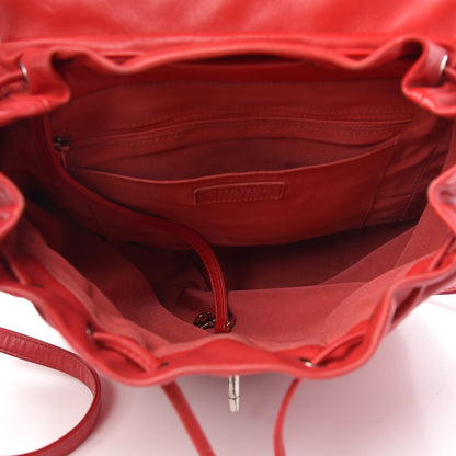 Chanel Lambskin Quilted Large Urban Spirit Backpack Red 4 of 17