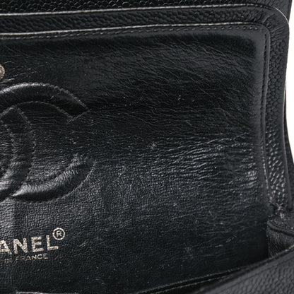 Chanel Caviar Quilted Small Double Flap Black 11 of 14