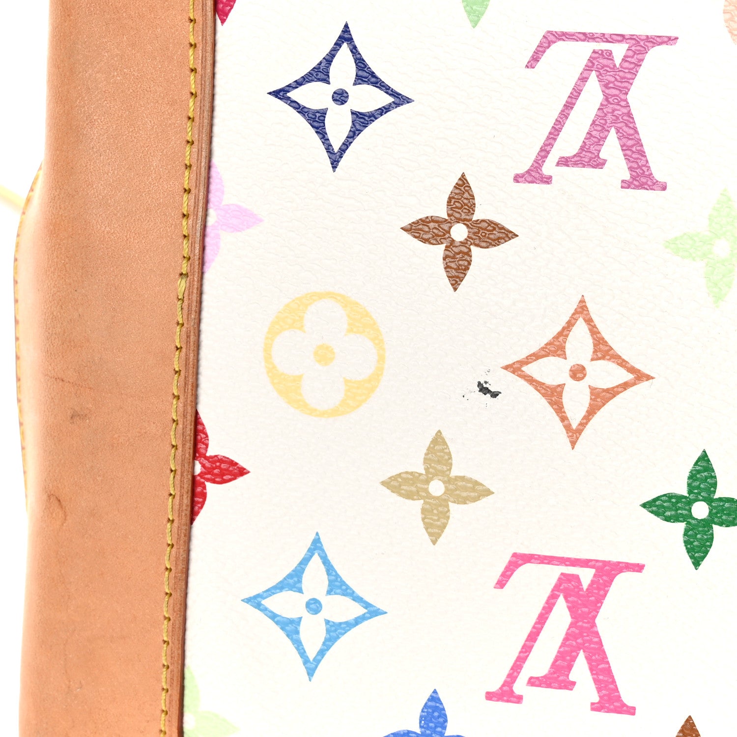 Louis Vuitton Monogram Multicolor Ursula White 12 of 13