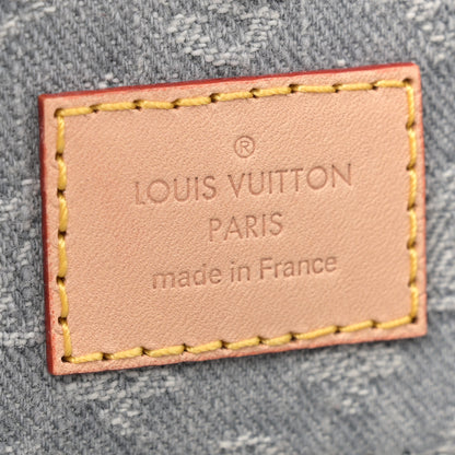 Louis Vuitton Monogram Denim Onthego MM Washed Gray 6 of 10