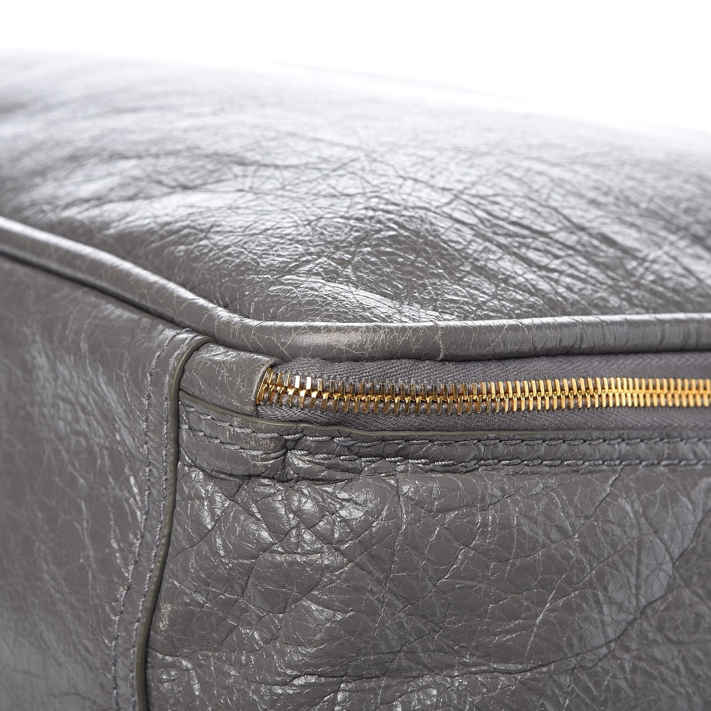 Agneau Medium Blanket Square Tote Grey