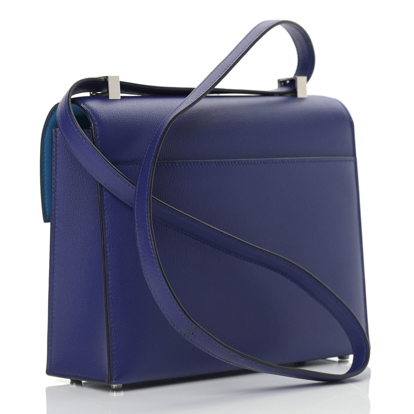 Allegretto Epsom Sombrero II Verrou 21 Bleu Encre Bleu Obscur Bleu Zellige Jaune Ambre