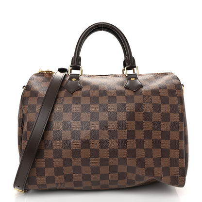 Louis Vuitton Damier Ebene Speedy Bandouliere 30 1 of 11