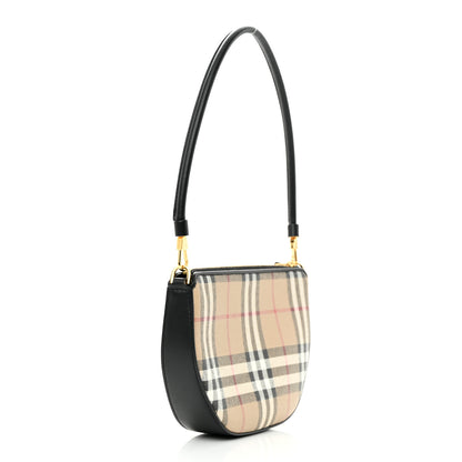 Burberry Vintage Check Calfskin Olympia Slim Pouch Archive Beige 3 of 9