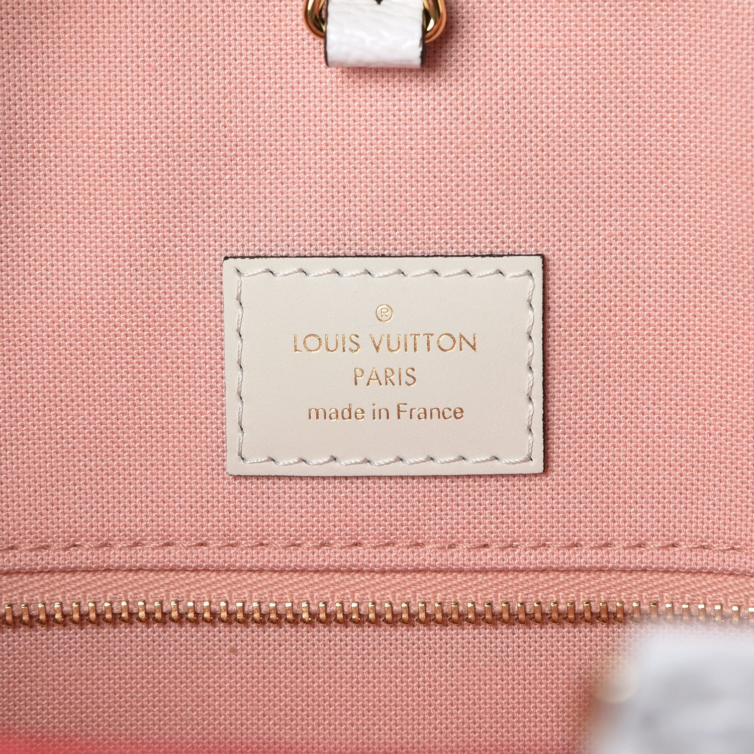 Louis Vuitton Monogram Giant Onthego GM Rouge Rose 7 of 9