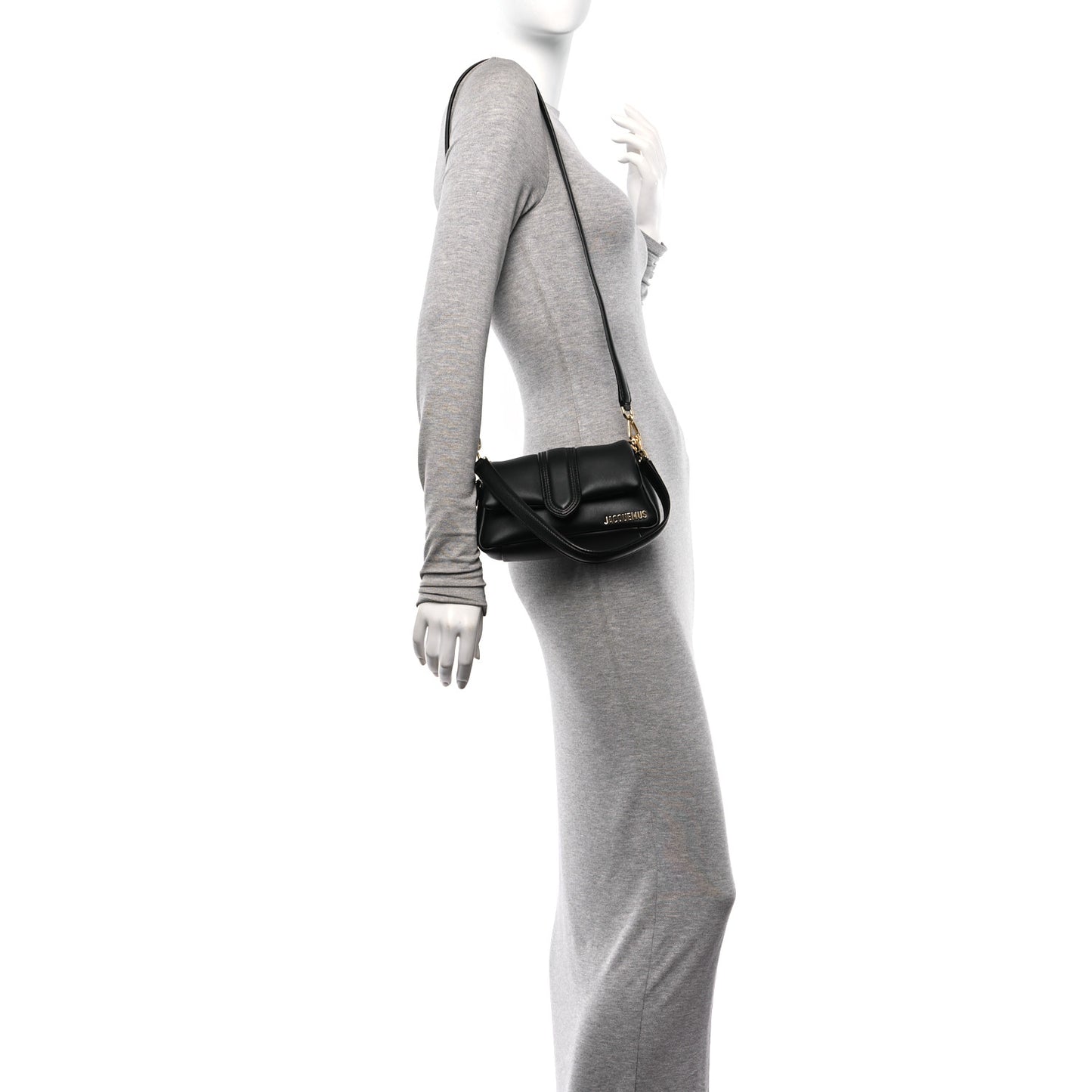 Padded Lambskin Le Petit Bambimou Black