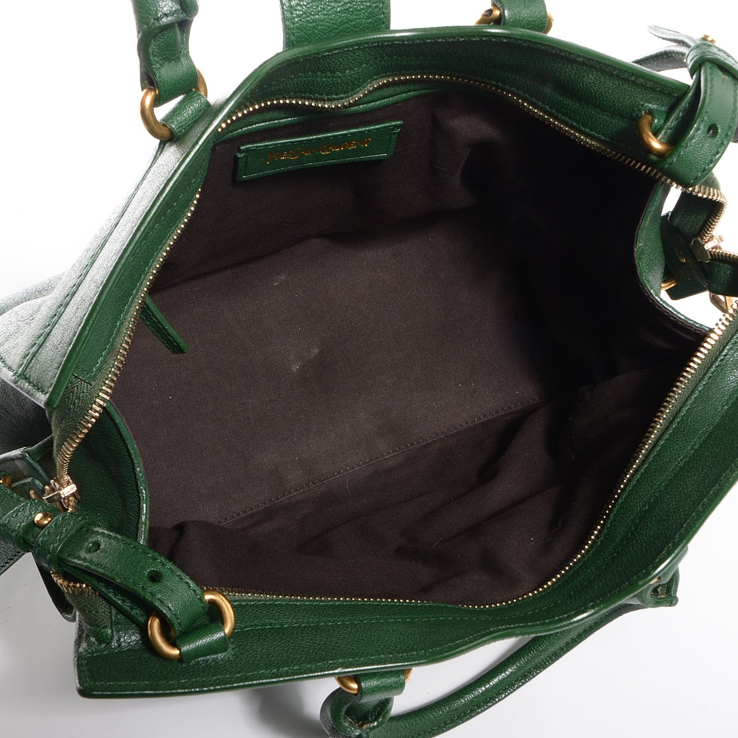 Sheepskin Mini Cabas ChYc Tartan Green