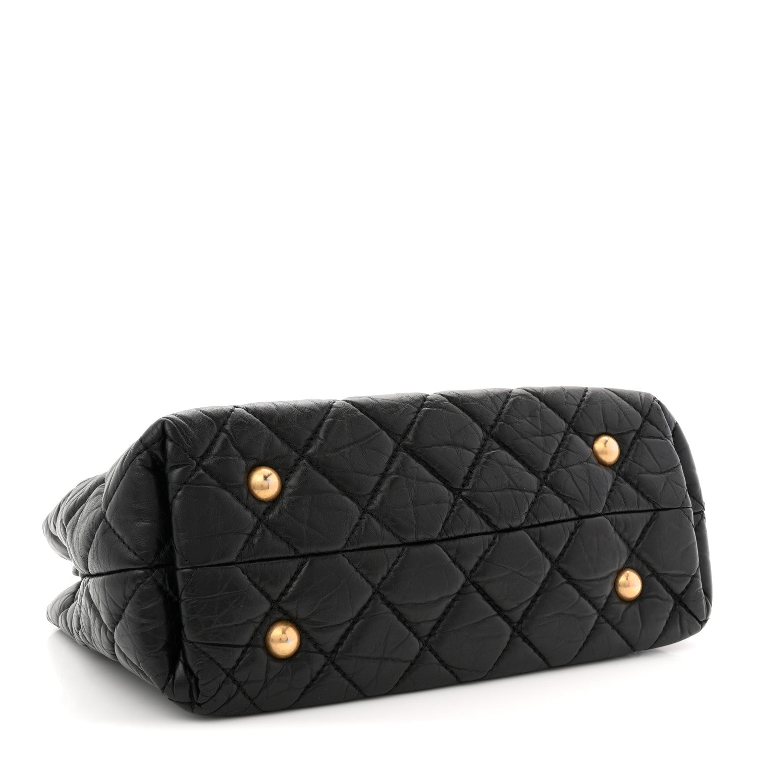 Chanel Aged Calfskin Quilted Reissue 2.55 Tote Black 4 of 10