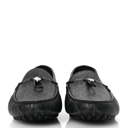 Christian Dior CD Diamond Odeon Driver Moccasins 43 Black 3 of 16