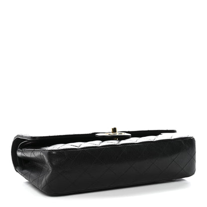 Chanel Caviar Quilted Medium Double Flap Black 3 of 12