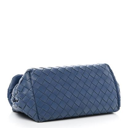 Bottega Veneta Nappa Intrecciato Cosmetic Case Storm Blue 4 of 11