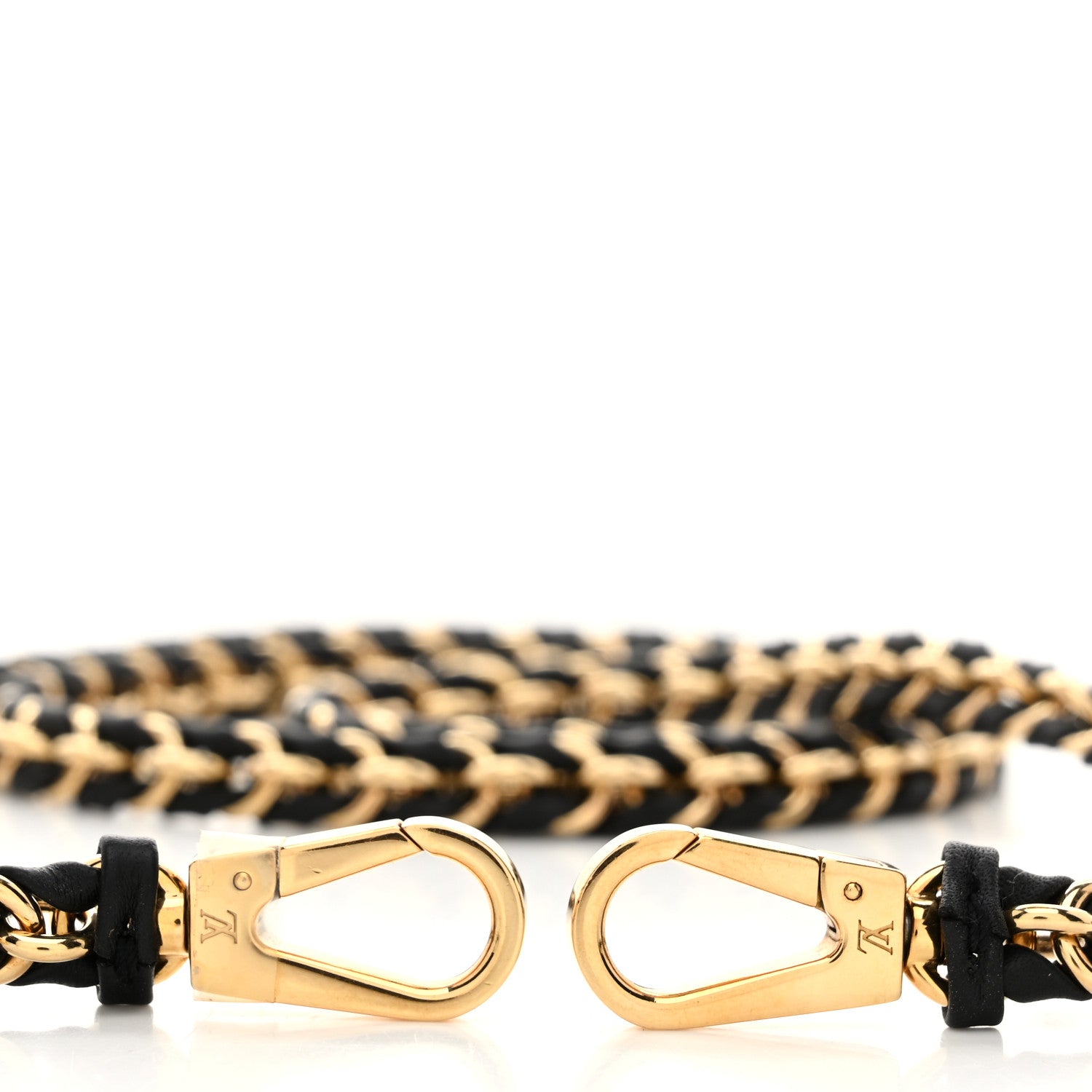Louis Vuitton Calfskin Vanity PM Chain Strap Black 3 of 4