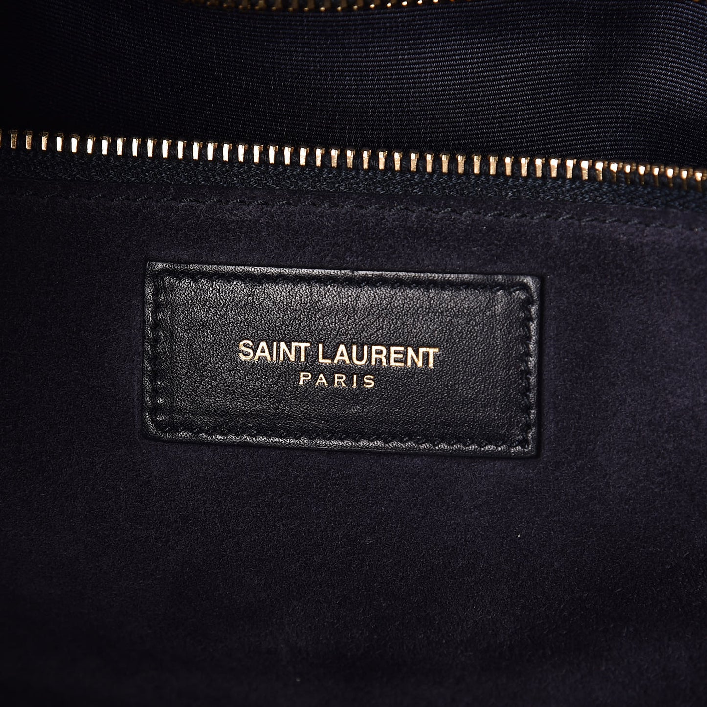 Calfskin Large Sac De Jour Carryall Navy Blue