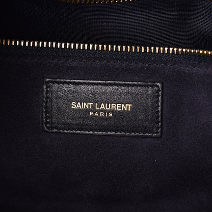 Saint Laurent Calfskin Large Sac De Jour Carryall Navy Blue 9 of 11