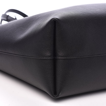 Saint Laurent Calfskin Large Shopping Tote Black 8 of 10