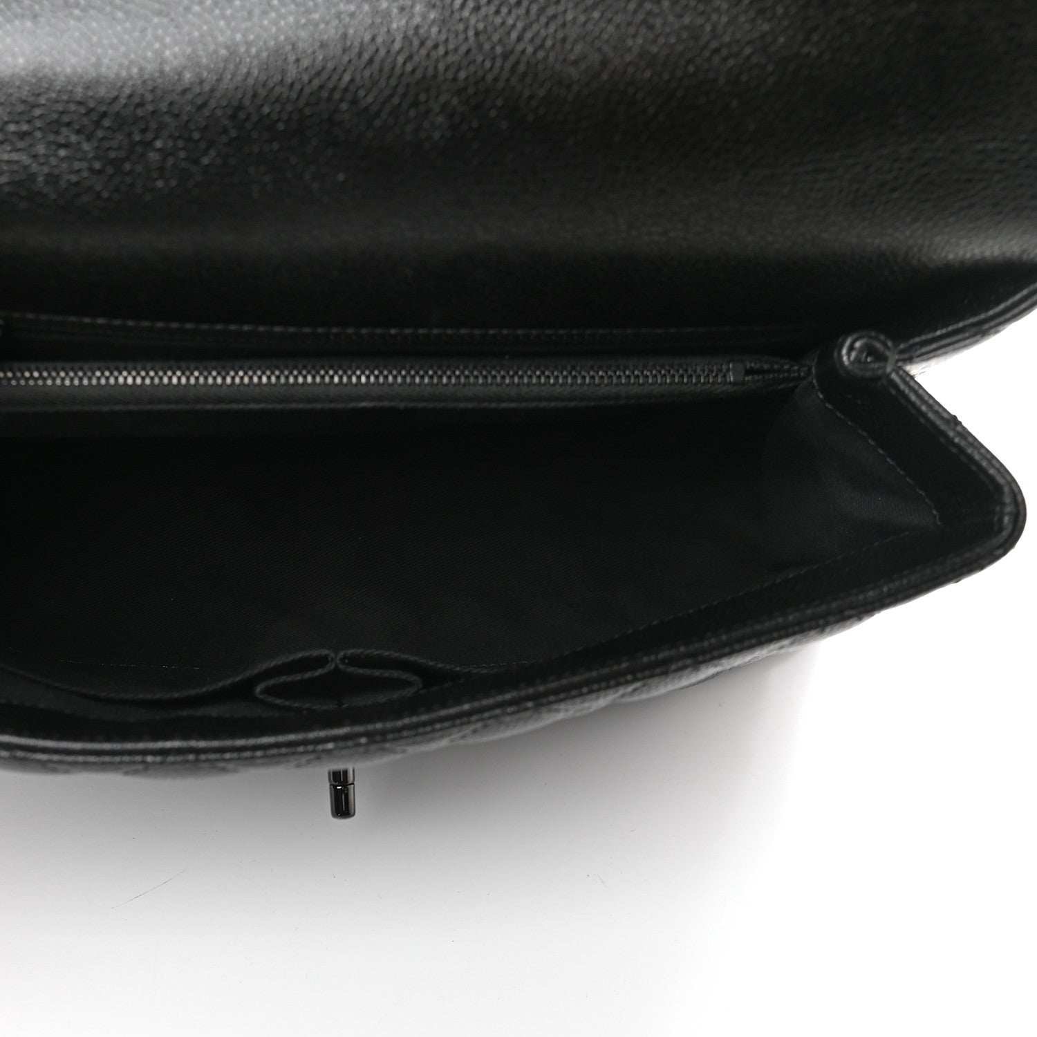Chanel Caviar Quilted Medium Coco Handle Flap So Black 5 of 9